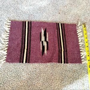 Navajo Handwoven Cloth. PROCEEDS TO FAMILY HEART FOUNDATION!